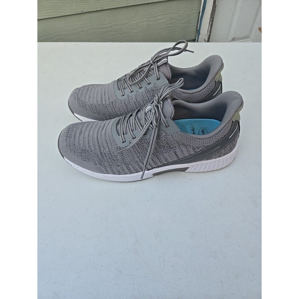 OrthoFeet Yari Hands Free Sneakers Shoes Gray Orthopedic Mens Size 13 D MEDIUM